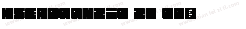 KSEADQQNZI0 20 00字体转换